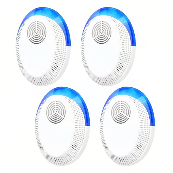 4 Ultrasonic Pest Repeller, Mice Repellent Pest Repellent, Pest Control