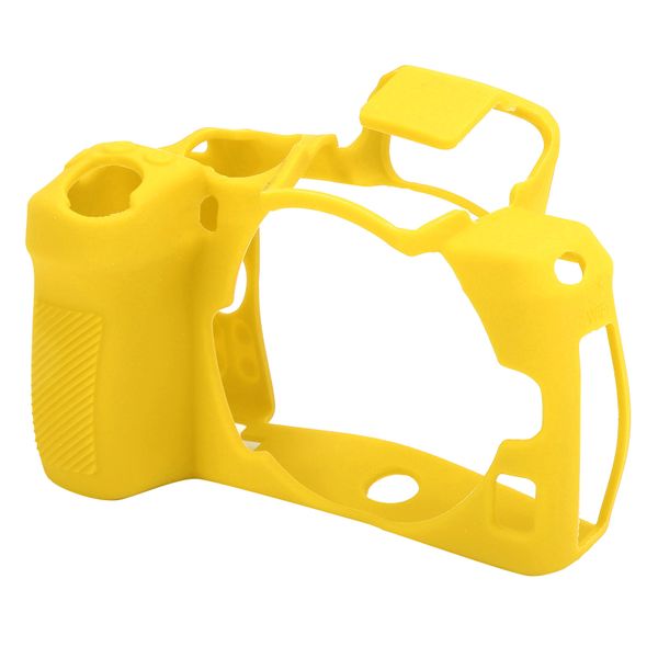 Silicone Camera Cover Compatible with Nikon Z50, Yellow Protective Shell