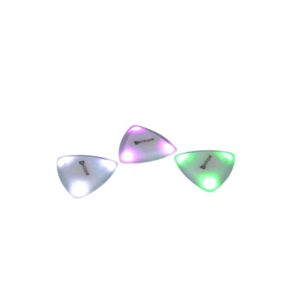 Pickpal LED Glowing Guitar Pick - 3 Pack