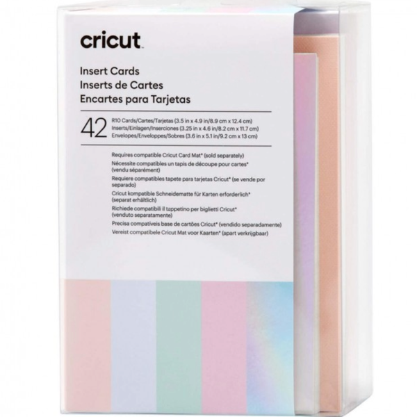Cricut Insert Card - 42 Pack Princess Cards (8.9 cm x 12.4 cm)