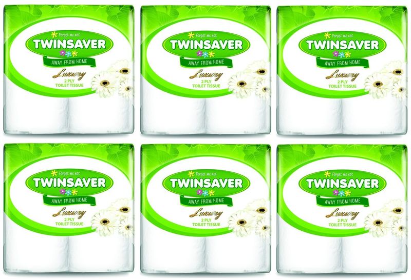 Twinsaver - Toilet paper - Luxury Soft Toiletpaper - 2 Ply (24 x Rolls)