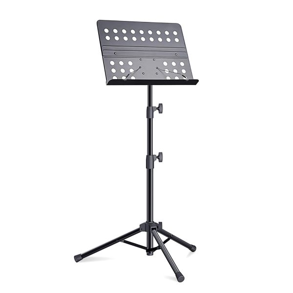 Portable Perforated Sheet Music Stand Folding Adjustable Holder Stand
