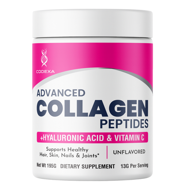 Advanced Collagen Peptides + Hyaluronic Acid &amp; Vitamin C