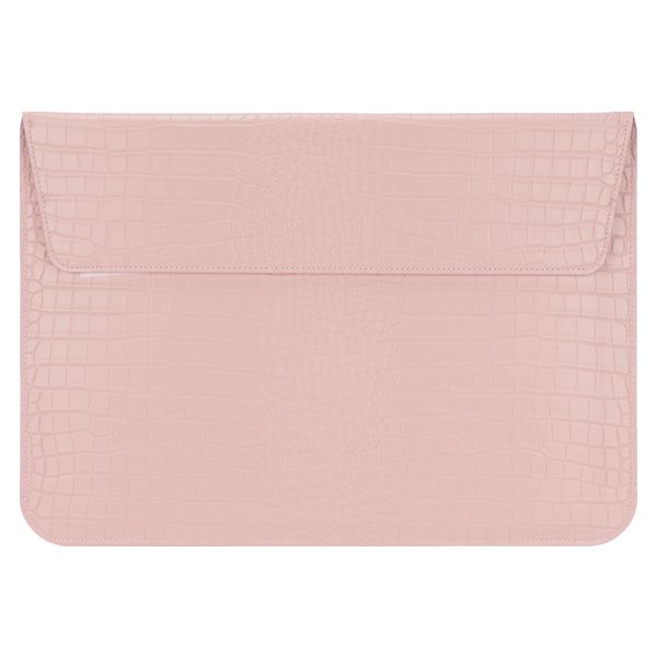 Laptop Sleeve 15.4in Magnetic Buckle Design 39x28x1 Laptop Case Pink