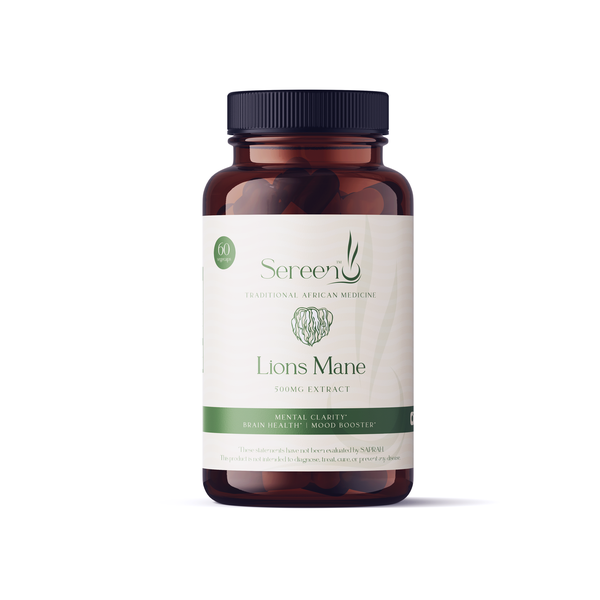 Sereen Lions Mane Mushroom Capsules 60's