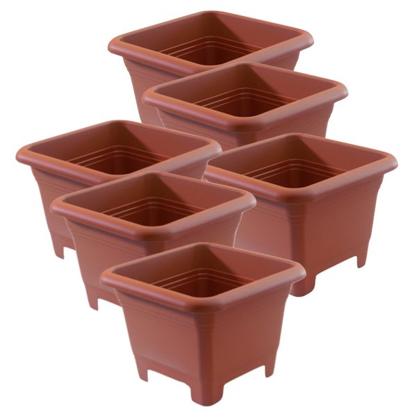 Garden Pot Planter Large 22cm Set of 6