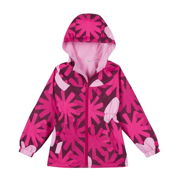 Kiwichild- Pink Leaf's Girl Winter Jacket