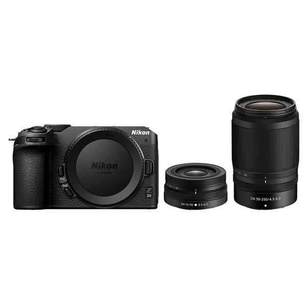 Nikon Z30 Mirrorless Camera with 16-50mm and 50-250mm Lenses
