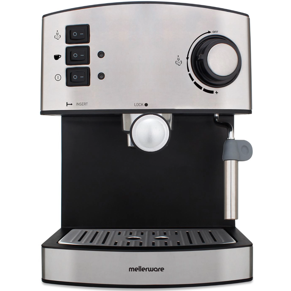 Mellerware Coffee Machine - Trento Espresso Machine Coffee Maker - 1.5L ...