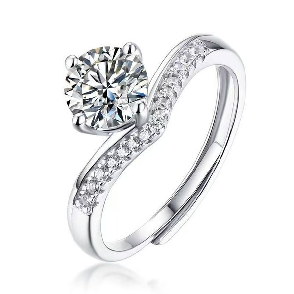 Ring 1-2 Carat Simulated Diamond, Wedding Couple Ring, Valentine's Gift