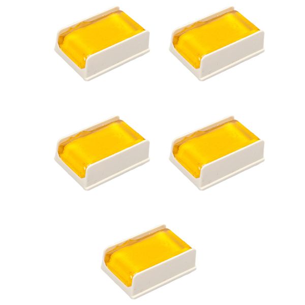 5PCS White Bow Rosin Greek Pitch Friction-Increasing Rosin for Violin Viola