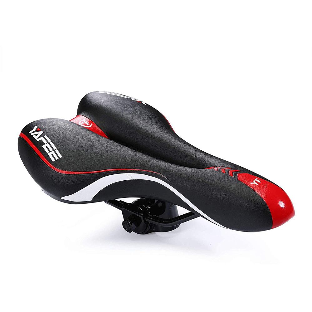 shock absorbing bike saddle