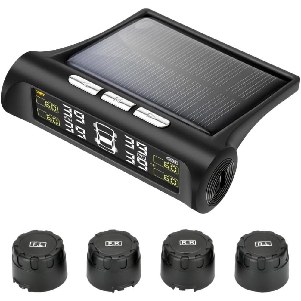 Solar-Powered Wireless Tyre Pressure Monitoring System (TPMS)