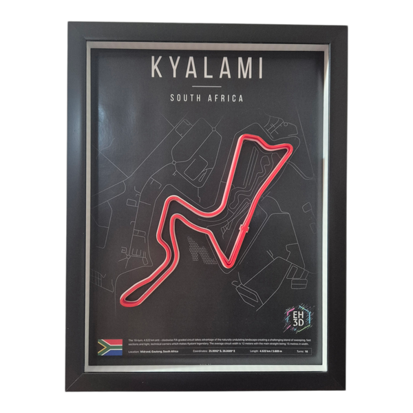 Formula 1 3d Racetrack - Kyalami