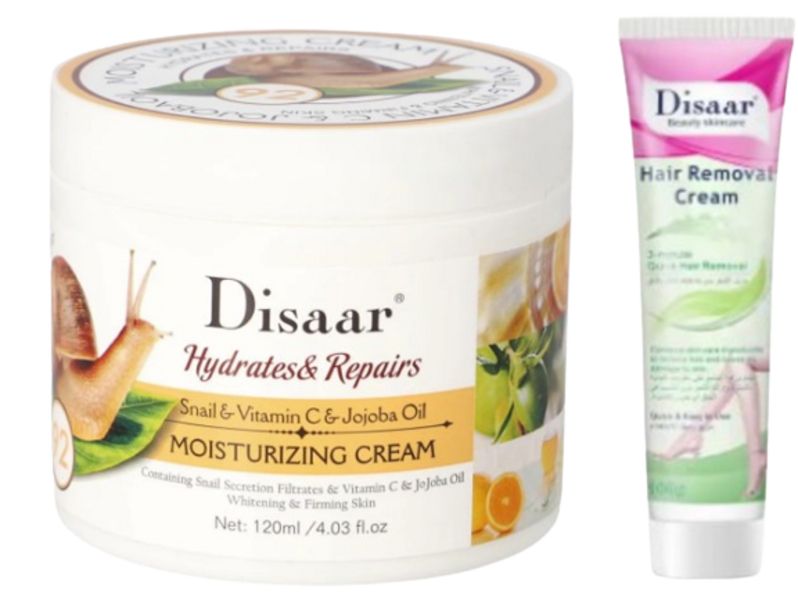 Hair Removal cream +Moisturizing Cream Combo