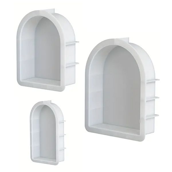 Arch Silicone Epoxy Resin Molds - Set of 3