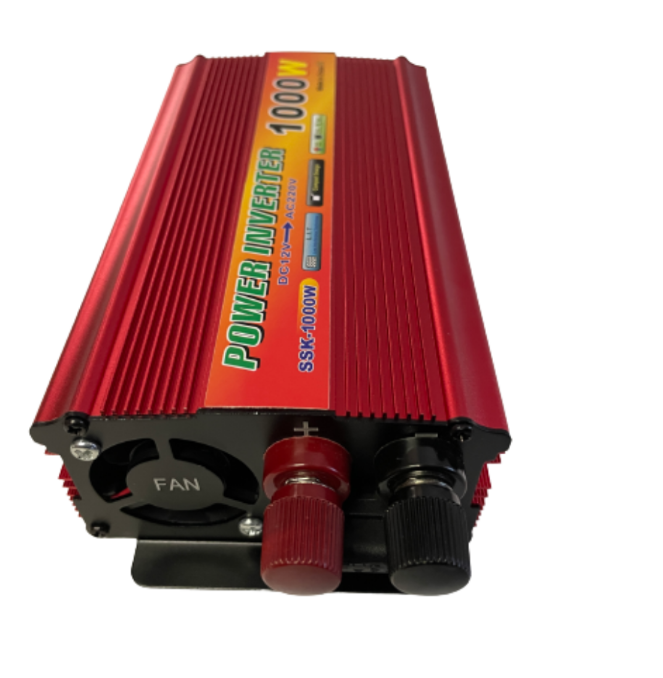1000Watts 12Volts DC to AC Inverter connect Deep Cycle Batteries Shop