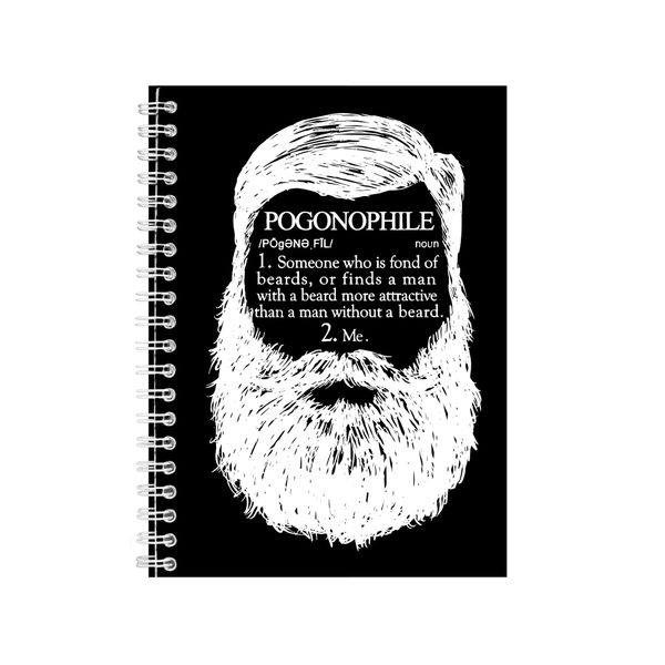 Beard Notebook Facial Hair Gift Idea Writing Book A4 Notepad Pad 23