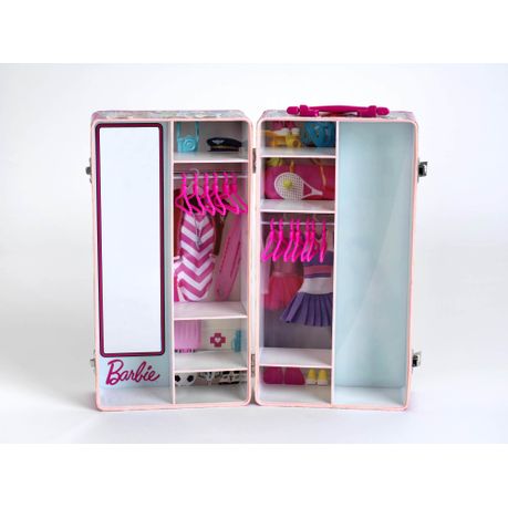 barbie wardrobe carrying case