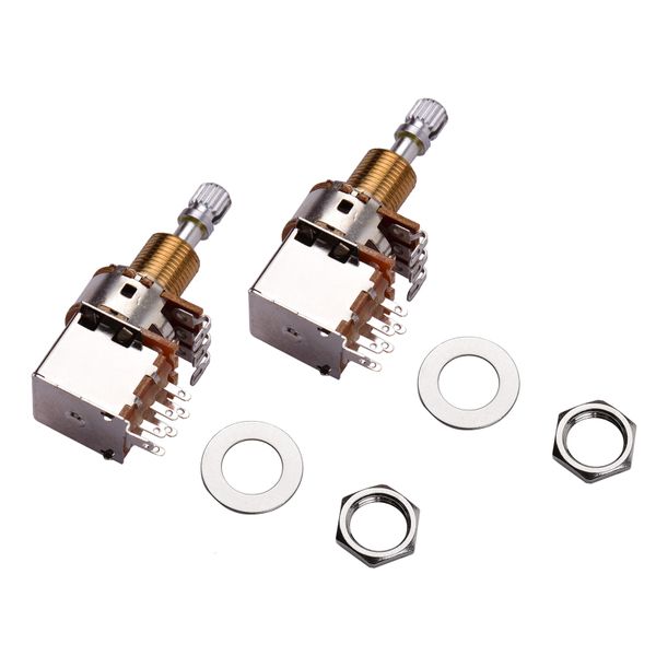2Pcs Split Shaft Guitar Potentiometers