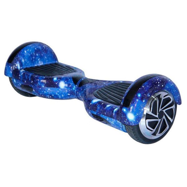6.5 Inch Smart Self Balancing Hoverboard Scooter-Blue Galaxy Design