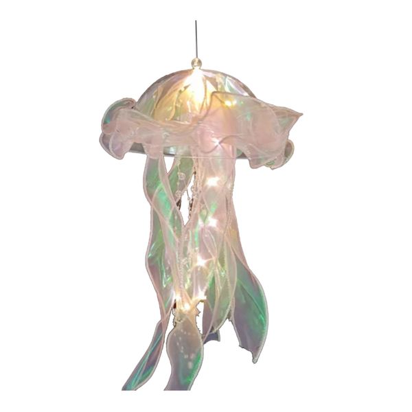 Jellyfish Hanging Night Light Decorative Lamp Pi image