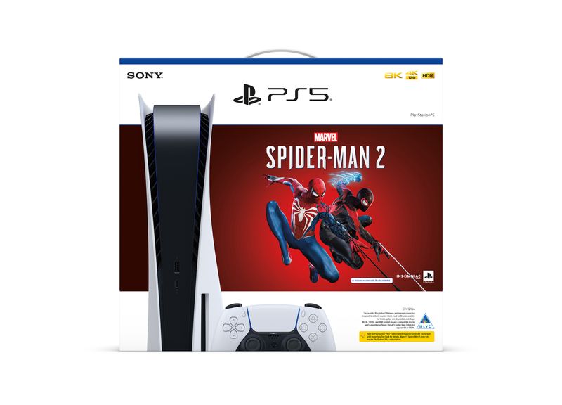 PlayStation 5 Console - Marvel's Spider-Man 2 Bundle