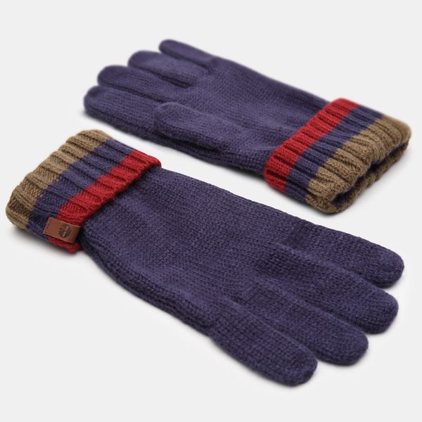 Timberland - Cable Premium Knit Gloves for Men and Women in Purple