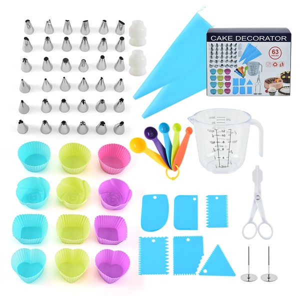 Cake Decorating Baking Set - 63 Piece