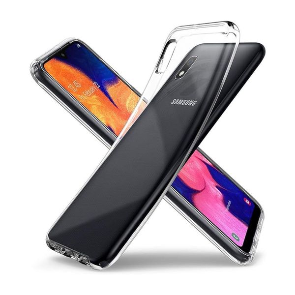 Clear Slim TPU, Shockproof Case Compatible with Samsung Galaxy A10