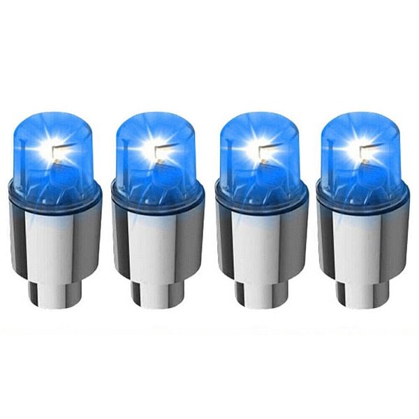 Umlozi Wheel, Tire Valve Led Light - 4 Pack - Assorted Colours