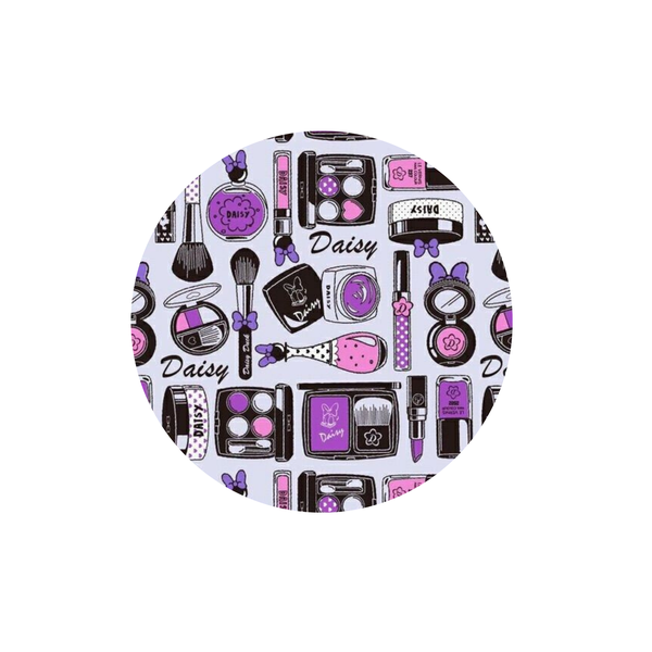 Black and Purple Styling Tools Heat Protection Mat