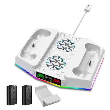 Xbox Series-S Multifunctional Cooling Stand with Controller Battery Pack Image