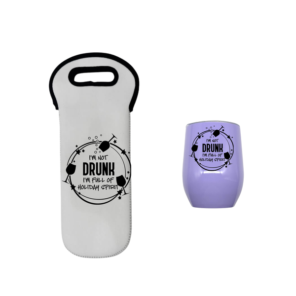 Drunk Purple Wine Set