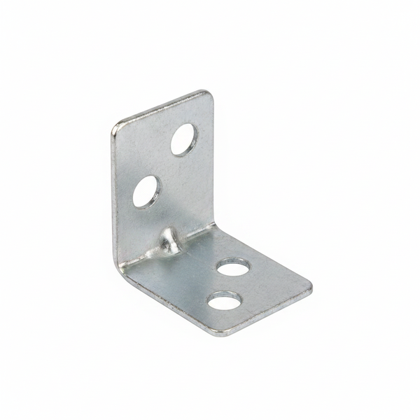 50 Piece Galvanized Steel Corner Brackets 100mm for Furniture Support