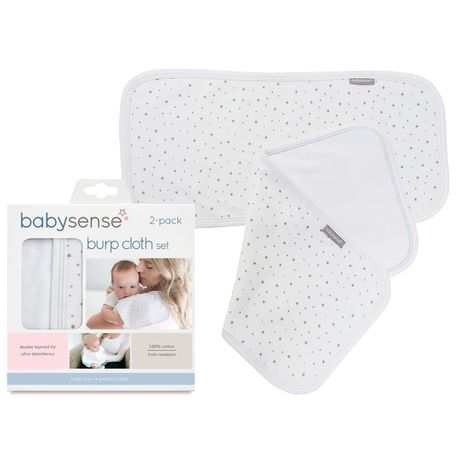 Baby Sense - Burp Cloth - 2 pack | Shop Today. Get it Tomorrow! | takealot.com