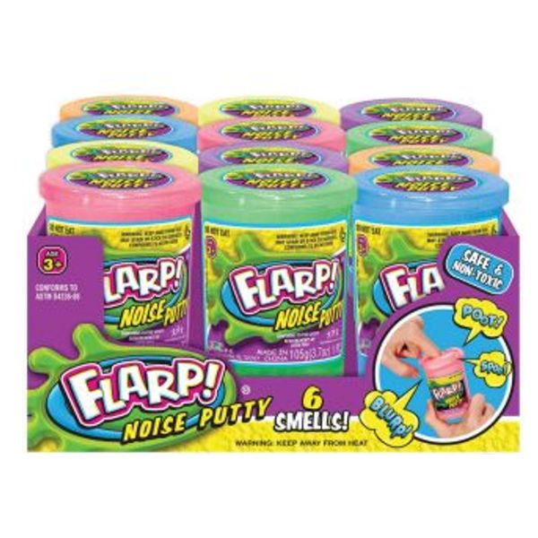 Ja-Ru Flarp Noise Putty (6 Assorted) - Blind Box
