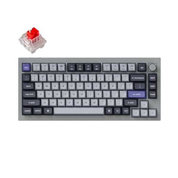 Keychron Q1 Pro QMK/VIA Wireless RGB Red Switch Mechanical Keyboard