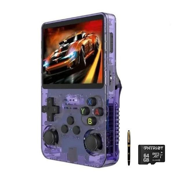 R36S Handheld Gaming Console with 15k Games loaded + 64 GB SD &amp; Apex Pen