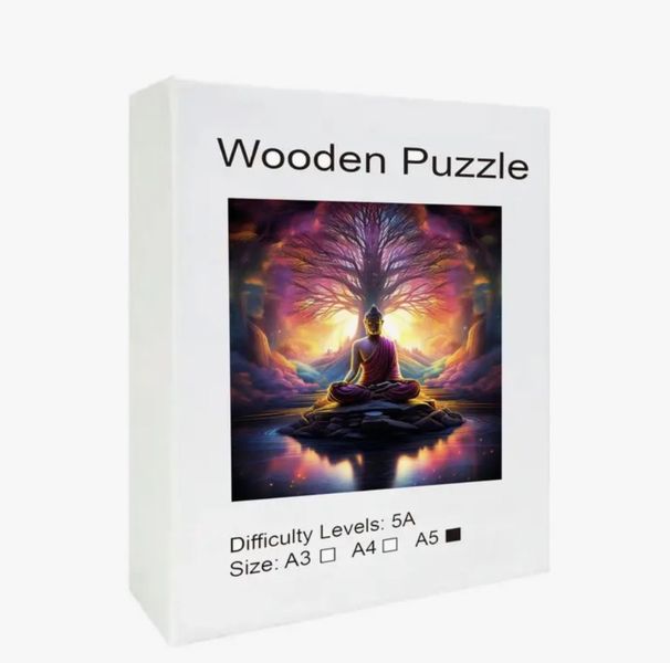 Tree of Awakening Wooden Jigsaw Puzzle for Adults and Teens
