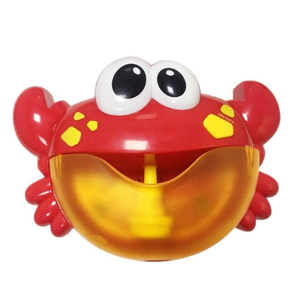 Bubble Crab Baby Bath Toy Funny Bath Bubble Maker Bathtub Soap Machine ...