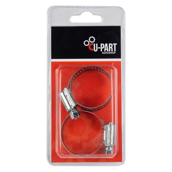 Bulk Pack x 15 U-Part Clamp Hose 17-38mm 2 Piece