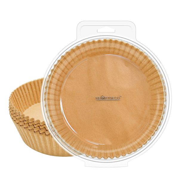 Heartdeco 100pcs Air Fryer Parchment Paper Liner