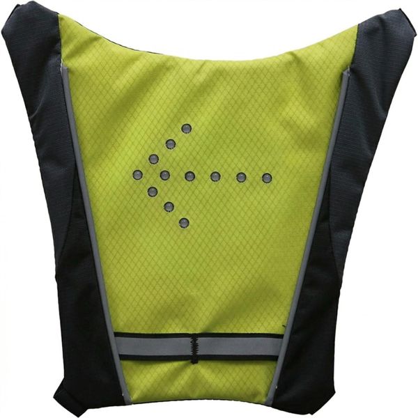 Lightweight LED Safety Harness with Wireless Remote Turn Signals