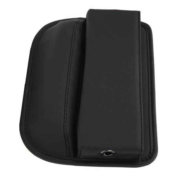 PU Leather Car Seat Gap Organizer with Cup Holder B