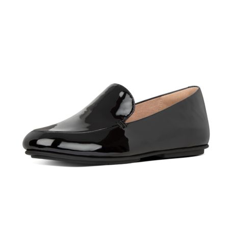 fitflop patent loafers