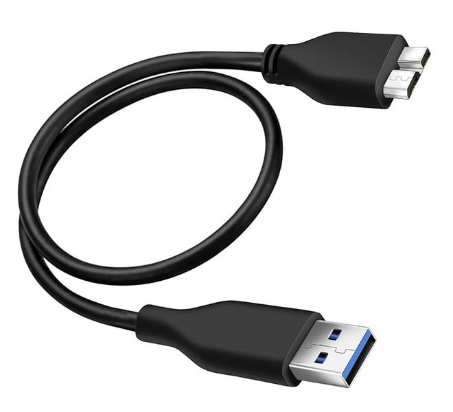Black ZYF USB 3.0 To Micro B Cable 1.5M