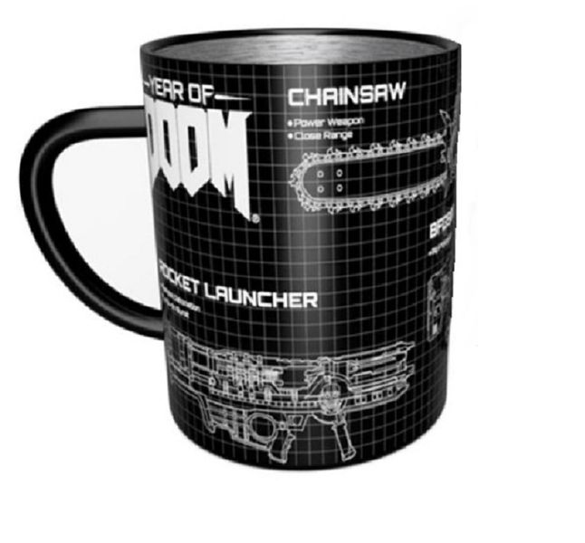Official Doom Weapons Steel Mug