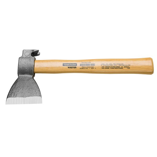 Tramontina 450g Hardwood Handle Shot Blasted Claw Hatchet/Axe