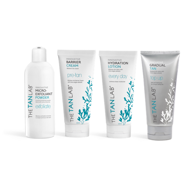 Combo 7 (Micro-Exfoliant / Barrier Cream / Hydration Lotion / Gradual Tan)